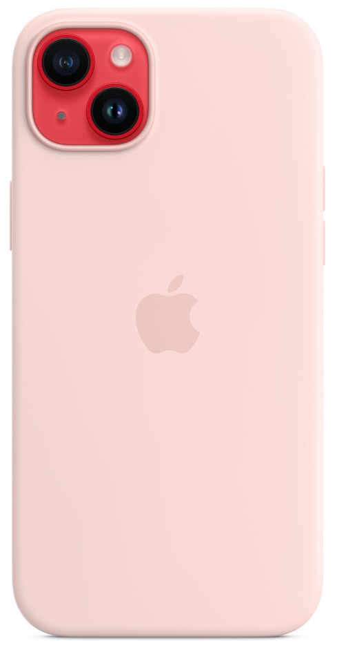 Чехол-накладка Apple iPhone 14 Plus Silicone Case with MagSafe Розовый мел 0319-0732 - фото 3