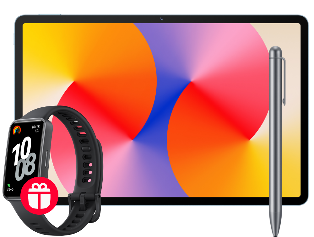 

Планшет HUAWEI, MatePad SE 2024 11" 8/128 Гб Wi-Fi голубой + стилус