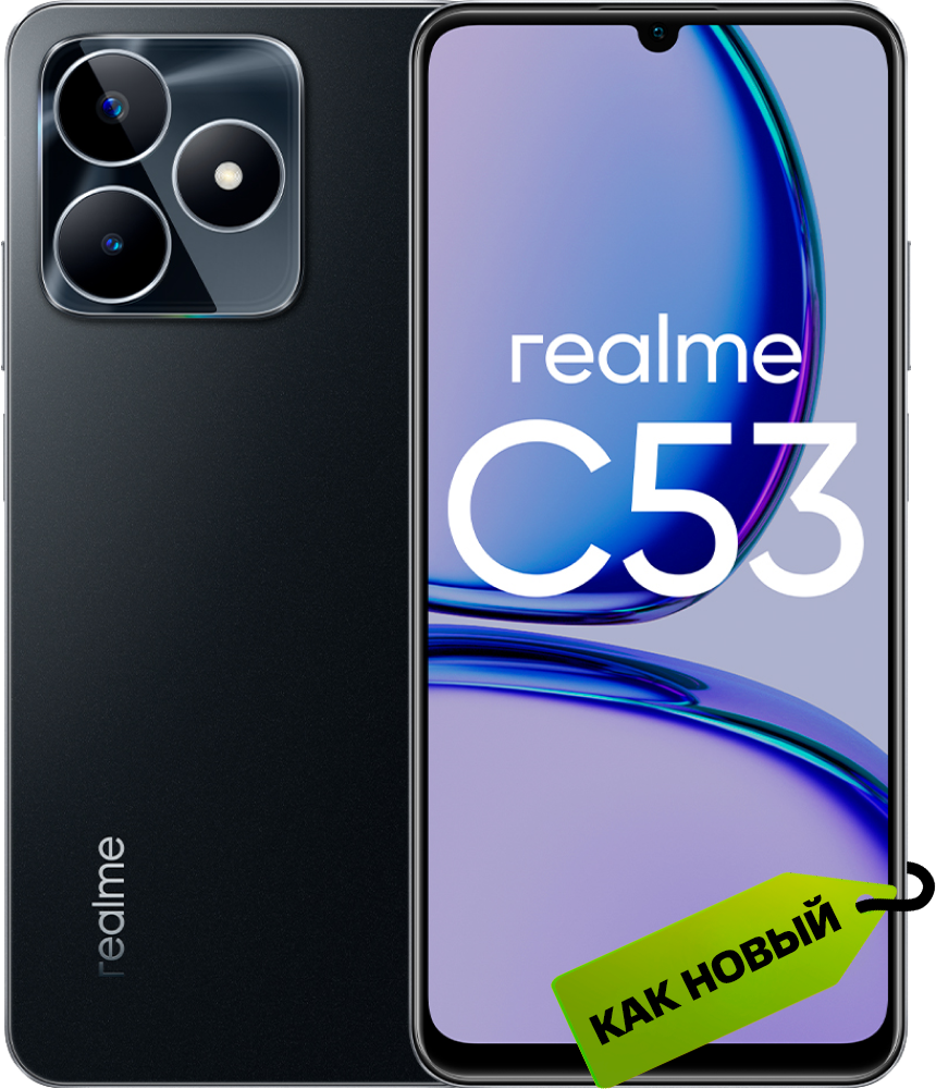 

Смартфон realme, C53 6/128 Гб Черный «Как новый»