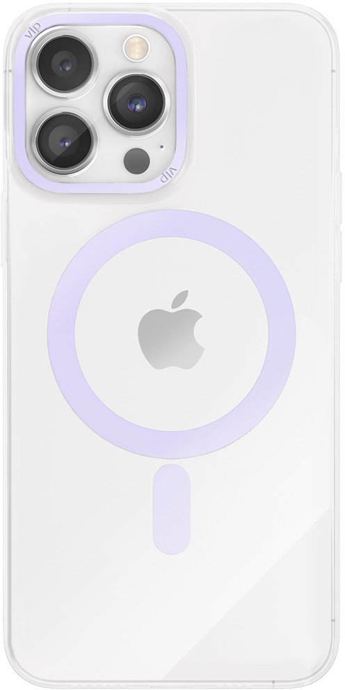 Чехол-накладка VLP силиконовая накладка silicone case с magsafe для iphone 14 plus темно фиолетовая uae