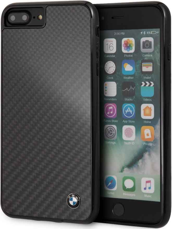 

Клип-кейс BMW iPhone 7/8 Plus карбон Black, iPhone 7/8 Plus карбон Black