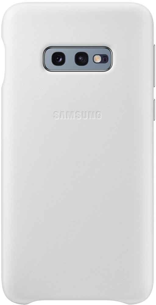 

Клип-кейс Samsung Galaxy S10e EF-VG970L кожа White, Galaxy S10e EF-VG970L кожа White