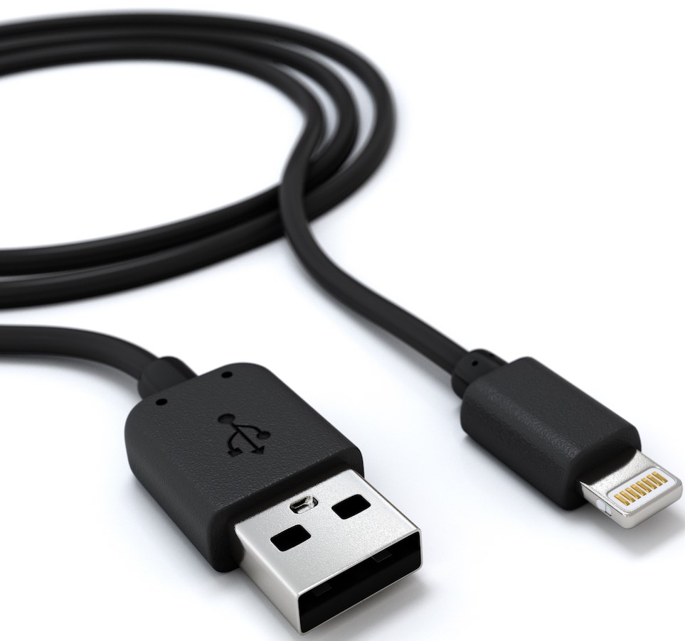 Дата-кабель RedLine USB-8-pin Apple Lightning Black 0307-0467 С разъемом Lightning - фото 1