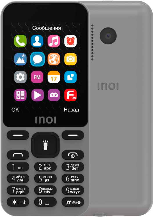 Мобильный телефон INOI(241 Dual sim Grey)