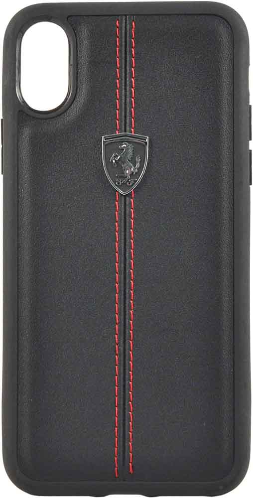 

Клип-кейс Ferrari iPhone ХS кожа Black, iPhone ХS кожа Black