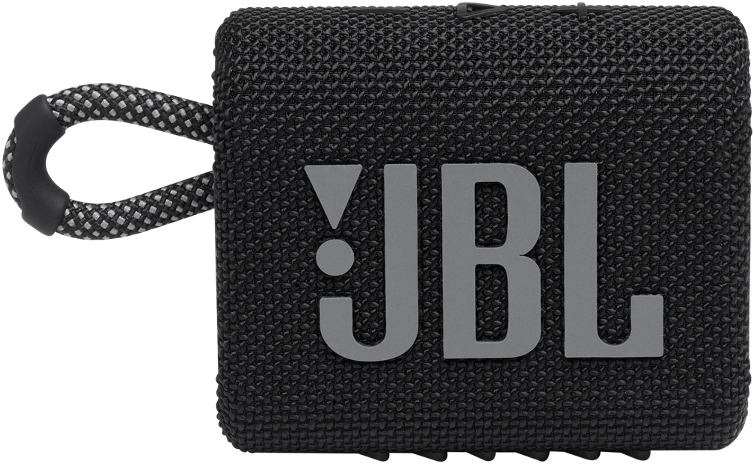 Портативная акустическая система JBL GO 3 Black 0406-1300 - фото 2