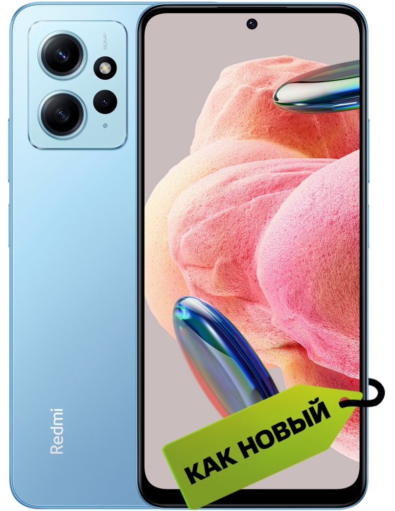Xiaomi Redmi Note 12 4/128Gb Синий лед "Как новый"