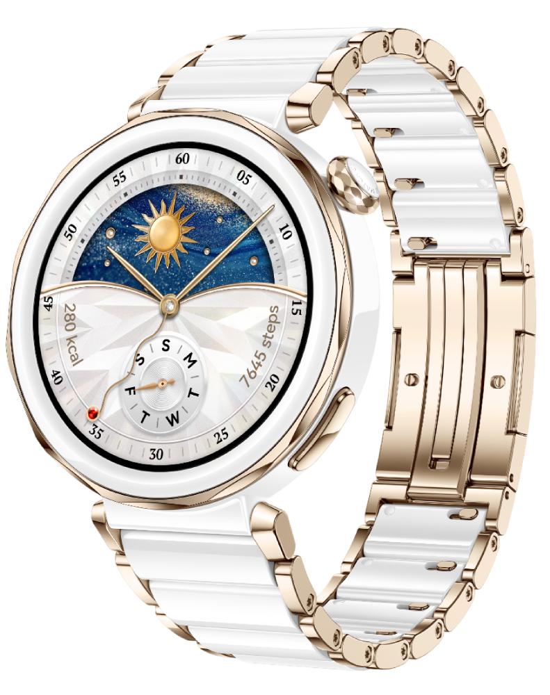 

Часы HUAWEI, Watch GT 5 Pro Jana керамический ремешок Белые