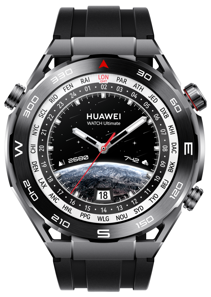 Часы HUAWEI WATCH Ultimate Colombo-B19 Черные скалы