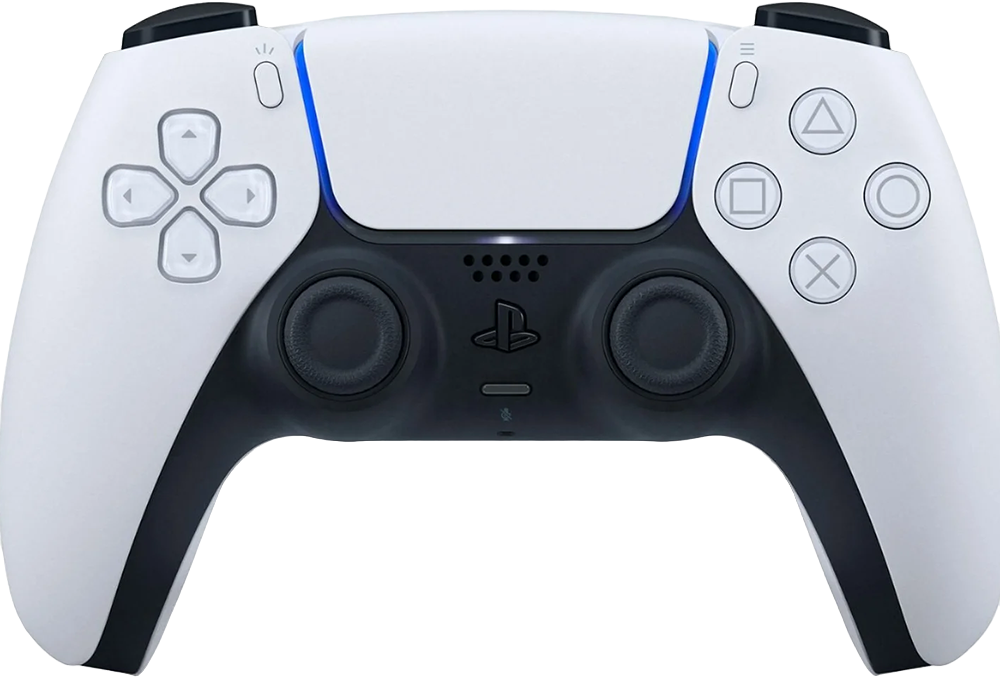 Геймпад Sony PlayStation DualSense беспроводной Белый 0206-0145 PC, PS5, Устройство с Android, Устройство с iOS - фото 1