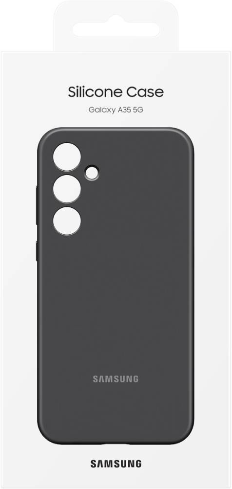 Чехол-накладка Samsung Silicone Case Galaxy A35 Чёрный (EF-PA356TBEGRU) 3100-2412 Silicone Case Galaxy A35 Чёрный (EF-PA356TBEGRU) - фото 6