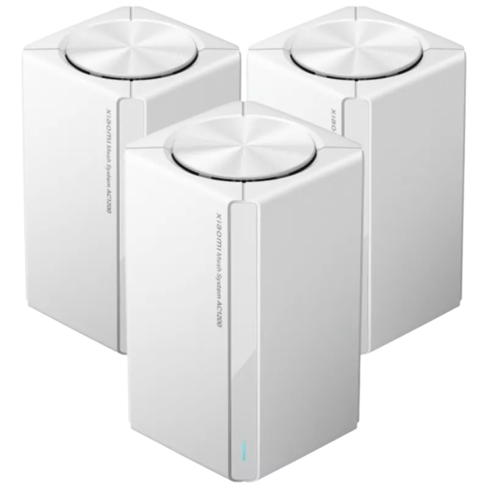 

MESH система Xiaomi, Mesh System AC1200 3-pack Белый