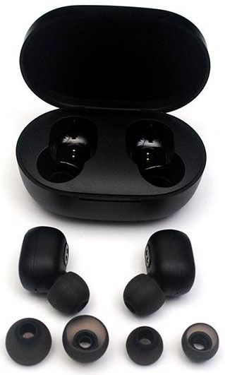 Беспроводные наушники с микрофоном Xiaomi Mi True Wireless Earbuds Basic Black 0406-1107 - фото 4