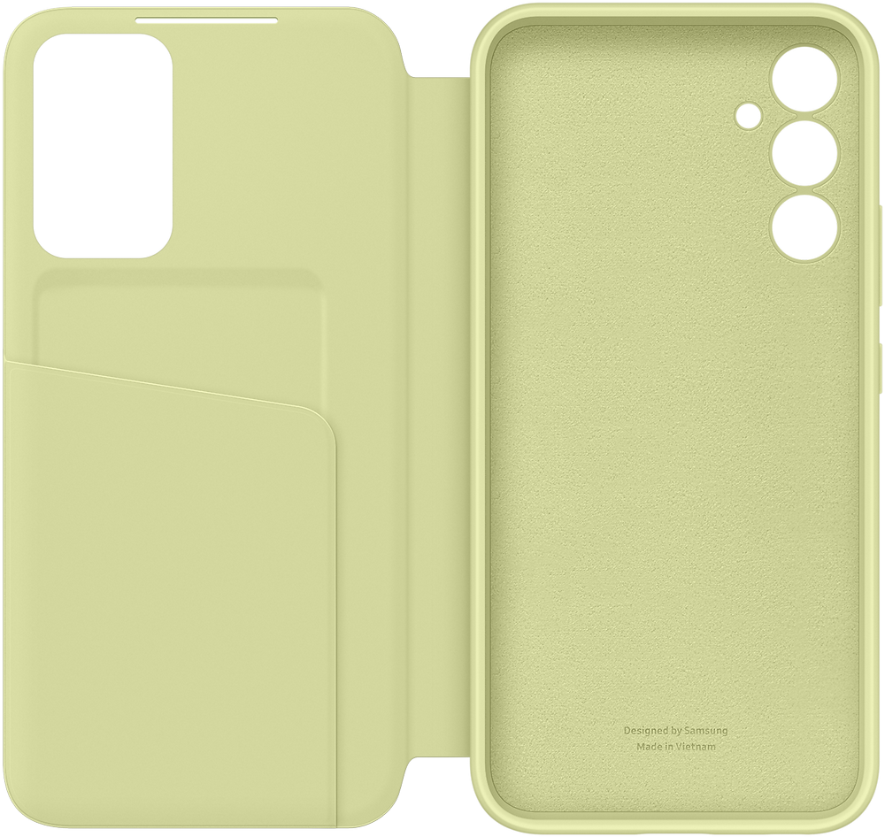 Чехол-книжка Samsung Galaxy A34 Smart View Wallet Case Лайм 0319-1018 EF-ZA346CGEGRU - фото 5