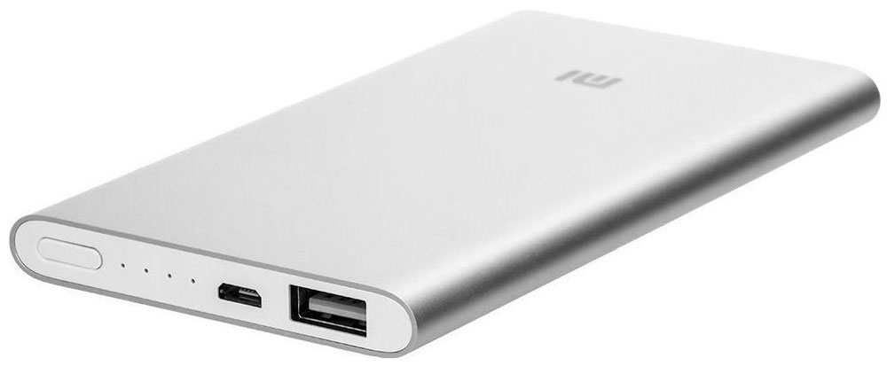 Внешний аккумулятор Xiaomi Mi Power 2 5000 mAh Silver (VXN4236GL) 0301-0622 Mi Power 2 5000 mAh Silver (VXN4236GL) - фото 2