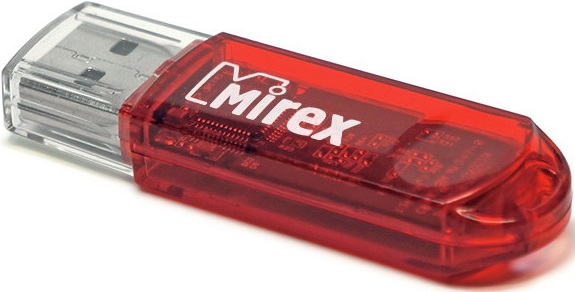 USB Flash Mirex Elf 16GB USB2.0 Red 0305-1310 - фото 1