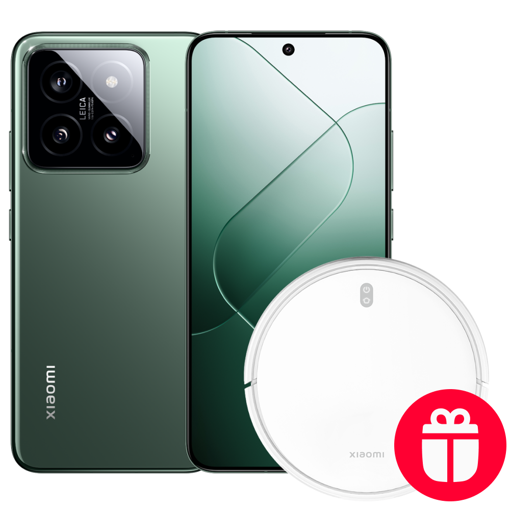 Смартфон Xiaomi 14 12/256 Гб 5G Зеленый 3100-2375 14 12/256 Гб 5G Зеленый - фото 1
