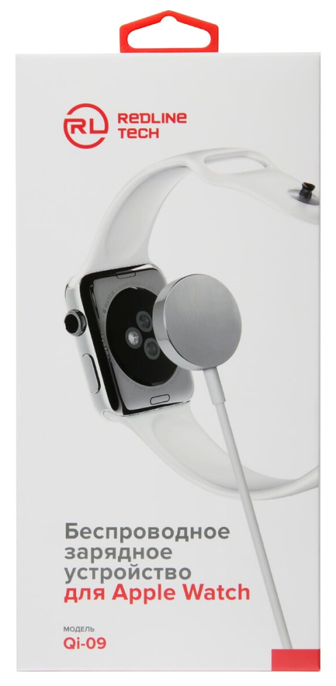 Беспроводное зарядное устройство RedLine Qi-09 для Apple Watch white 0400-1780 - фото 3