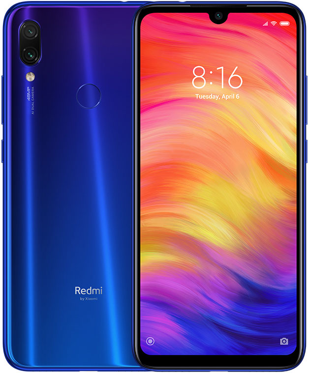 

Смартфон Xiaomi, Redmi Note 7 4/64Gb Blue