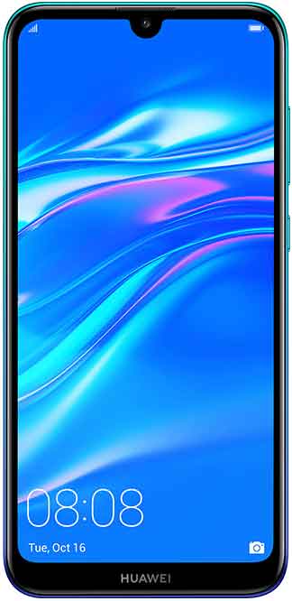 Смартфон Huawei Y7 2019 3/32Gb Blue 0101-6689 DUB-L21 Y7 2019 3/32Gb Blue - фото 2