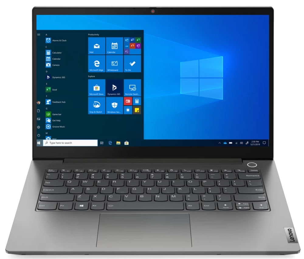 

Ноутбук Lenovo, ThinkBook 14 G2 14" Ryzen 5-4500U 8/256Гб W10 Pro Серый