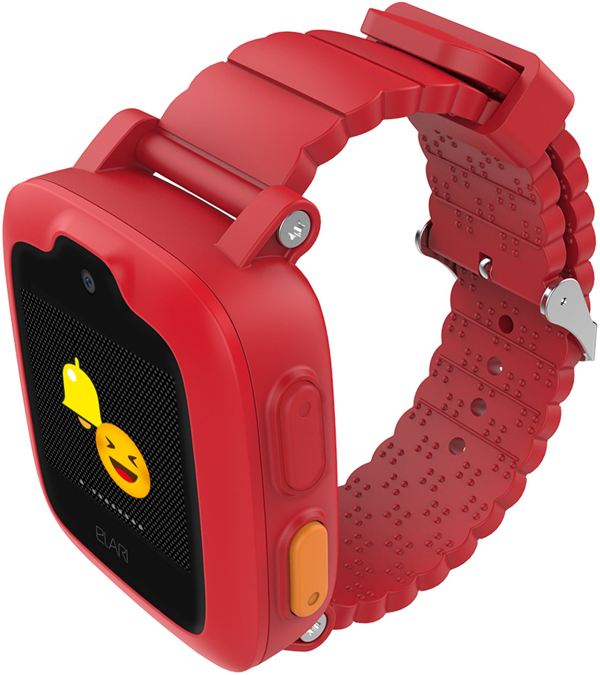 Детские часы Elari Kidphone 3G с голосовым помощником Red 0200-1795 - фото 5