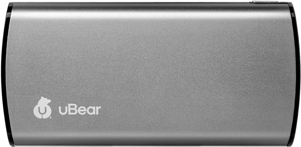 Внешний аккумулятор uBear 9000mAh металл Dark Gray 0301-0505 - фото 2