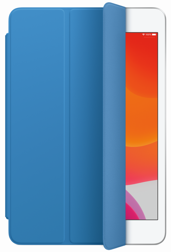 Чехол-обложка Apple iPad mini Smart Cover синяя волна (MY1V2ZM/A) 0400-1794 MY1V2ZM/A iPad mini Smart Cover синяя волна (MY1V2ZM/A) - фото 2