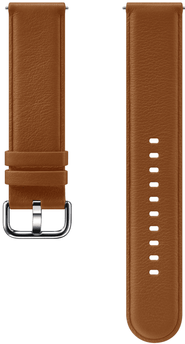 

Ремешок для умных часов Samsung, Galaxy Watch Active ET-SLR82M кожаный Brown