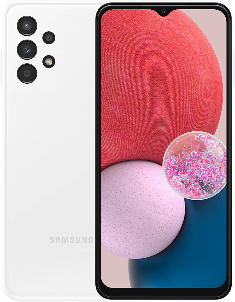 Смартфон Samsung Galaxy A13 3/32Gb Белый смартфон samsung galaxy a12 2021 32gb red