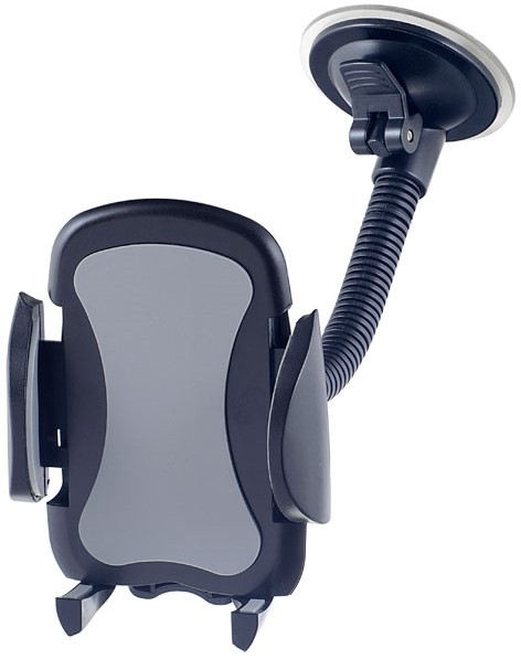 Держатель автомобильный Perfeo держатель для телефона на гибкой основе для микрофонной стойки с резьбой 3 8