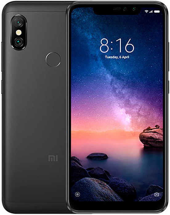 

Смартфон Xiaomi, Redmi Note 6 Pro 64Gb Black