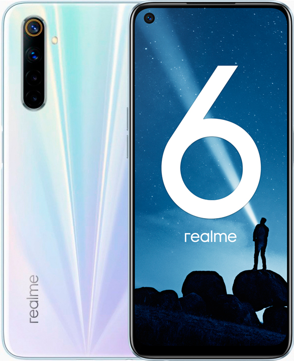 

Смартфон Realme, 6 8/128Gb Comet White