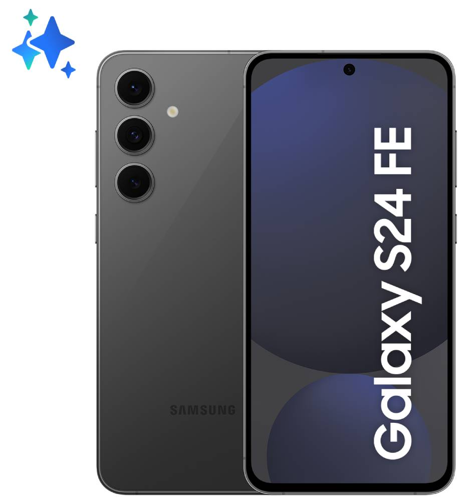 

Смартфон Samsung, Galaxy S24FE 8/512 Гб 5G Графитовый (S721)