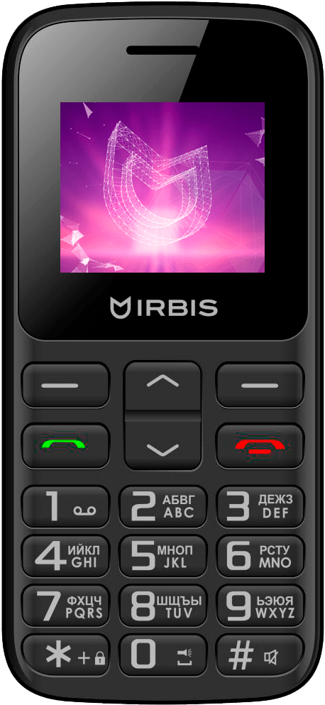 Мобильный телефон Irbis SF67 Dual sim Black