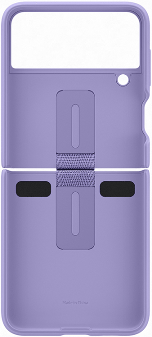 Клип-кейс Samsung Galaxy Z Flip3 Silicone Cover с кольцом Lavender (EF-PF711TVEGRU) 0313-9180 Galaxy Z Flip3 Silicone Cover с кольцом Lavender (EF-PF711TVEGRU) - фото 7