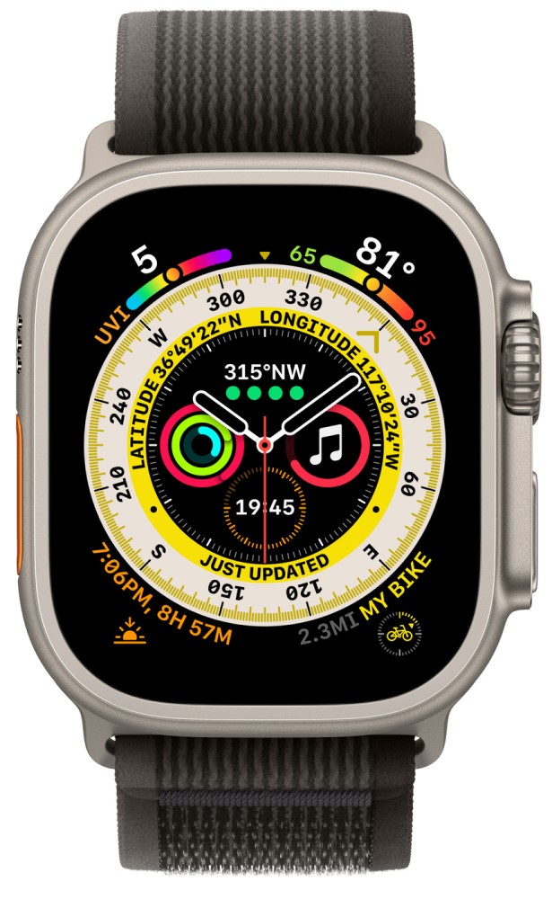 Часы Apple Watch Ultra GPS 49мм корпус из титана титановый + ремешок Серый 0200-3209 Watch Ultra GPS 49мм корпус из титана титановый + ремешок Серый - фото 2