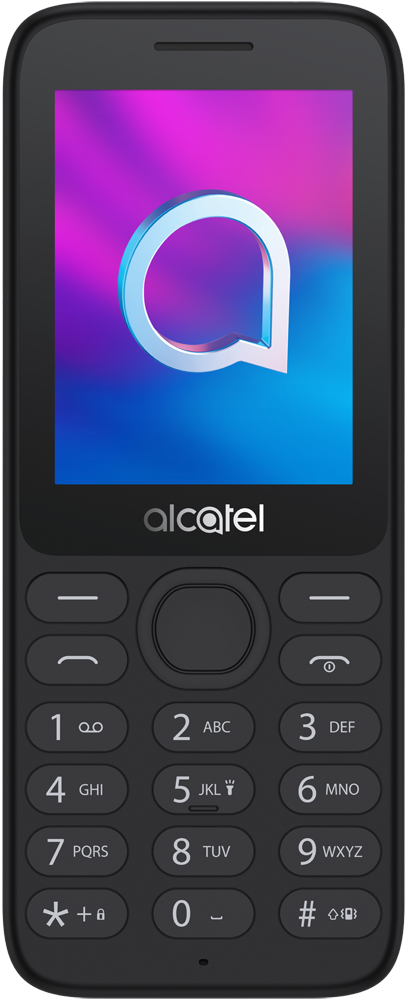 Мобильный телефон Alcatel 3080 Volcano Black 0101-7938 - фото 1