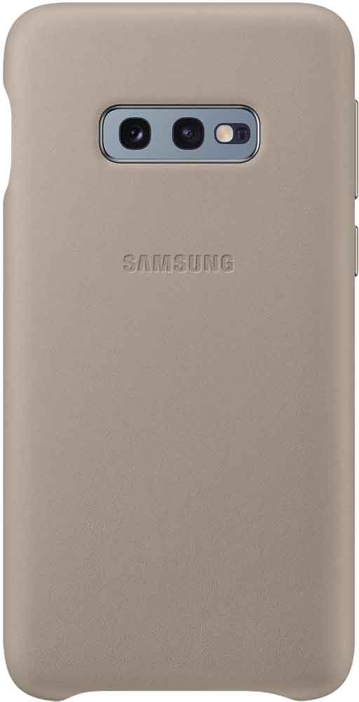 

Клип-кейс Samsung Galaxy S10e EF-VG970L кожа Grey, Galaxy S10e EF-VG970L кожа Grey