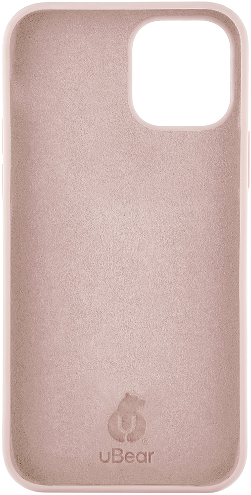 Клип-кейс uBear iPhone 12 Pro Max liquid силикон Pink 0313-8720 - фото 5