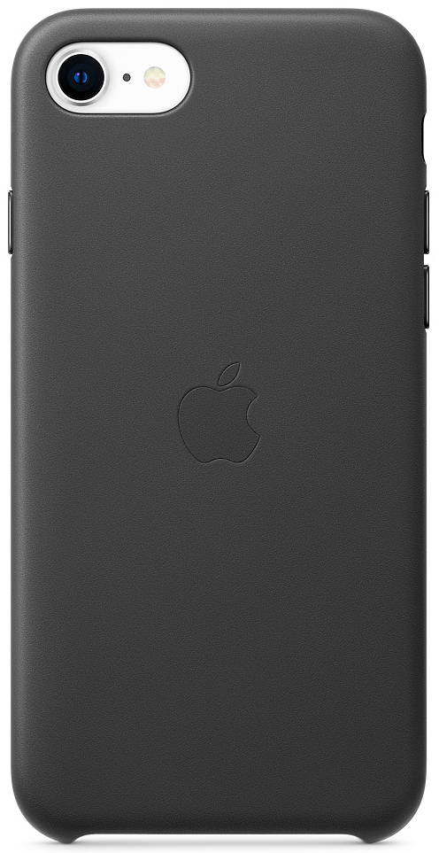 

Клип-кейс Apple, iPhone SE (2020) кожаный Black (MXYM2ZM/A)