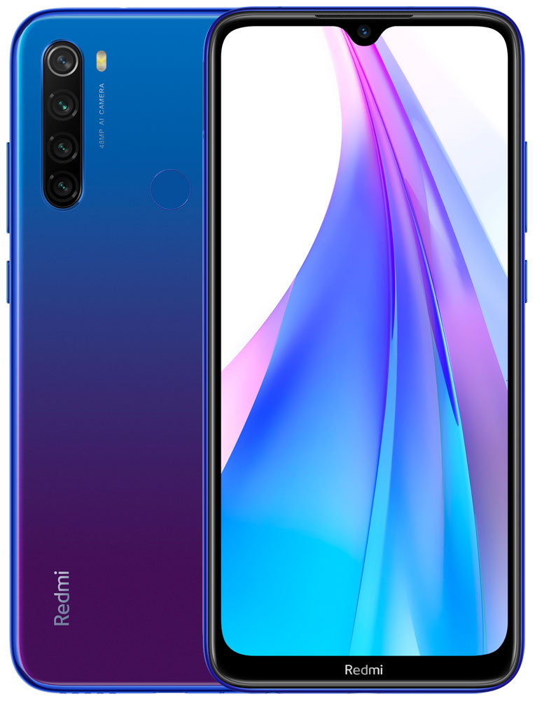 

Смартфон Xiaomi, Redmi Note 8T 4/64Gb Starscape Blue