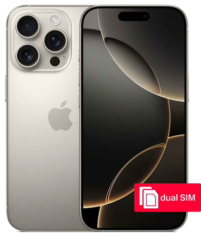 

Смартфон Apple, iPhone 16 Pro 1Tb SIM + SIM Natural Titanium