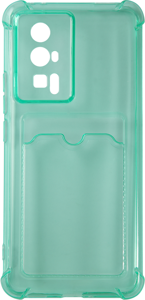 Чехол-накладка RedLine пластиковая накладка для xiaomi poco m4 pro 5g зеленый кант