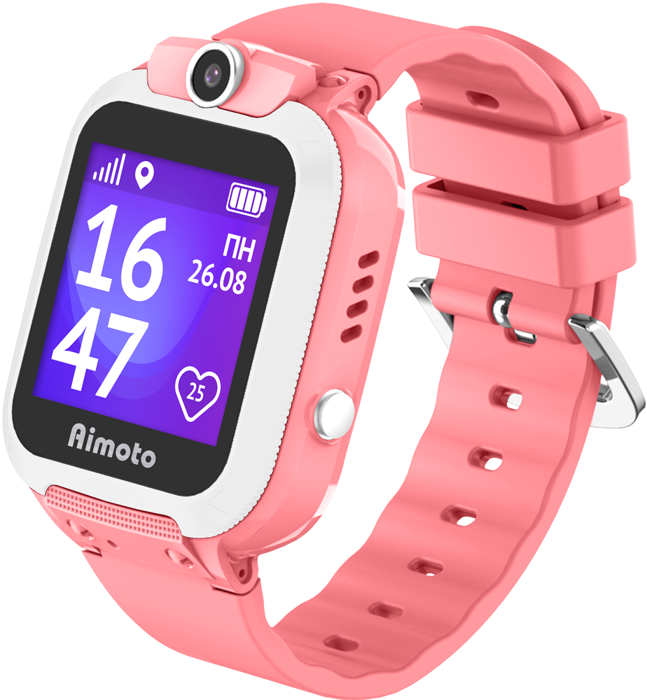 Детские часы Aimoto fw10 1 96 smartwatch bt5 0 интеллектуальные часы ip67 водонепроницаемый фитнес трекер совместимый с android ios