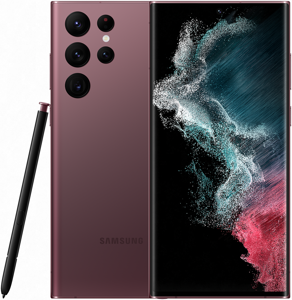 

Смартфон Samsung, Galaxy S22 Ultra 12/512Gb Бургунди