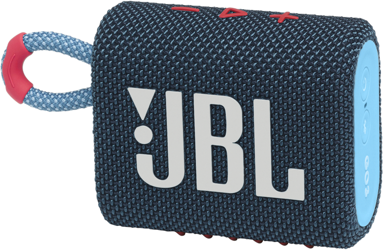 Портативная акустическая система JBL GO 3 Blue/Pink 0400-2164 GO 3 Blue/Pink - фото 2