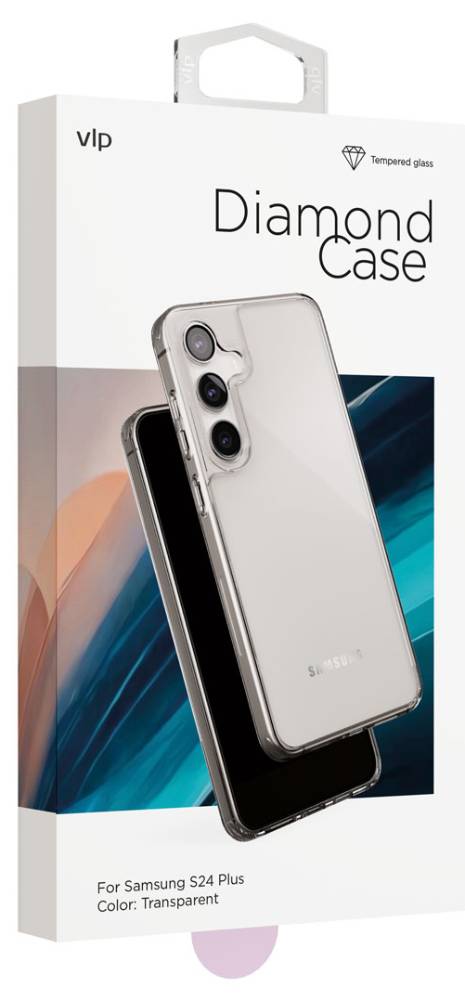 Чехол-накладка VLP Diamond Case для Samsung Galaxy S24 Plus Прозрачный 3100-1426 - фото 2