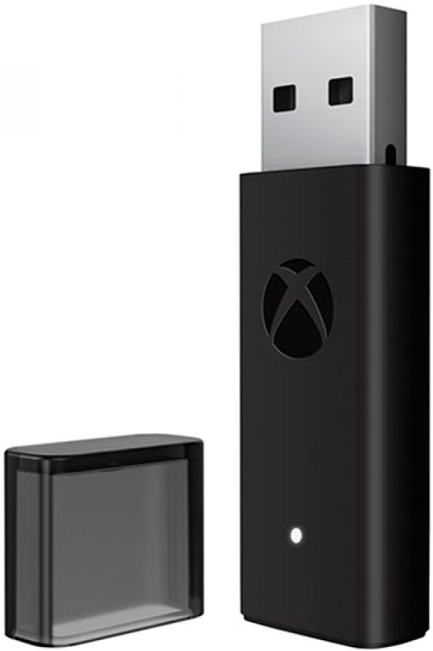 Беспроводной адаптер геймпада Microsoft Xbox One wireless gamepad PC adapter for Win10