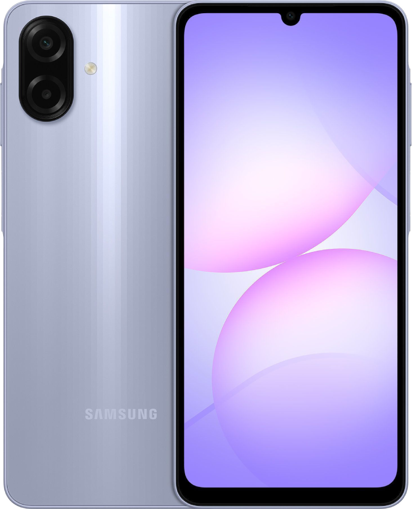 

Смартфон Samsung, Galaxy A07 4/128 Гб LTE Dual sim Фиолетовый